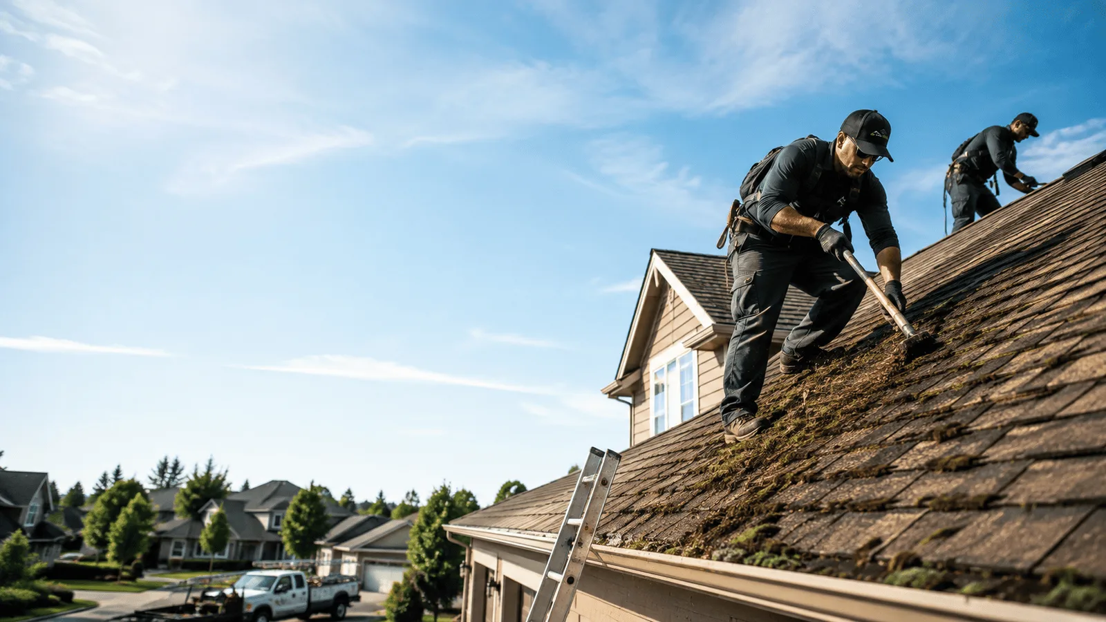 Roof Moss Removal in Olmito, TX near me